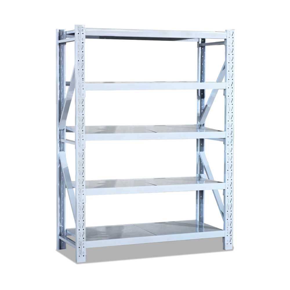 Medium-Duty Anti-Rust Steel Stacking Shelves for Factory & Warehouse Use Medium-Duty Anti-Rust Steel Stacking Shelves for Factory & Warehouse Use
